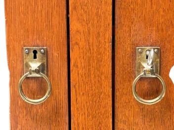 Arts & Crafts Library Bookcase by Willem Penaat for De Woning Amsterdam, 1904